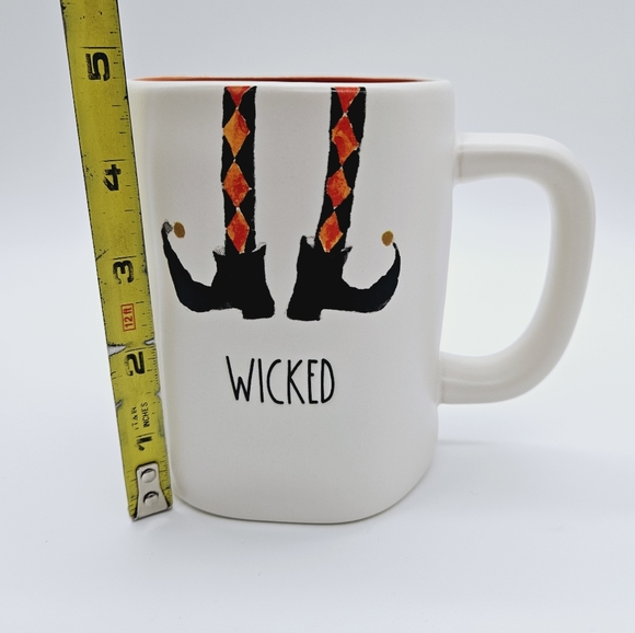 RAE DUNN | "Wicked" witch legs Halloween holiday mug - Picture 8 of 8